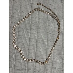 VTG Y2K Rhinestone Diamond And Gold Hip Chain Waist Belt